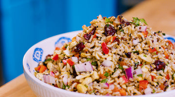 Colorful Quinoa & Brown Rice Salad
