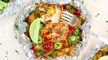 Grilled Chicken & Pineapple Foil Packets