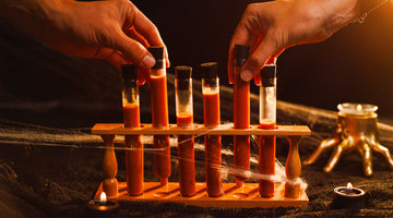 Spooky Tomato Test Tubes: The Perfect Halloween Appetizer