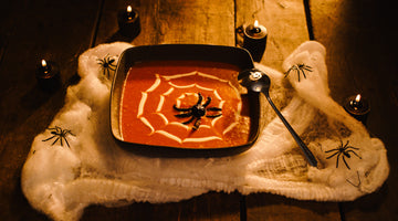 Spider Web Tomato Soup