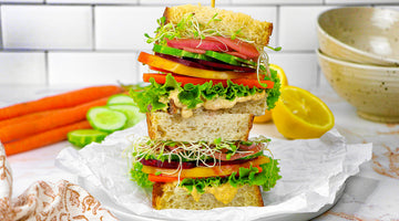 The Ultimate Veggie & Hummus Sandwich