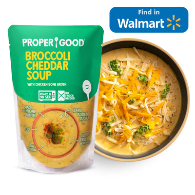 Broccoli Cheddar Soup - Find in Walmart  - Eat Proper Good