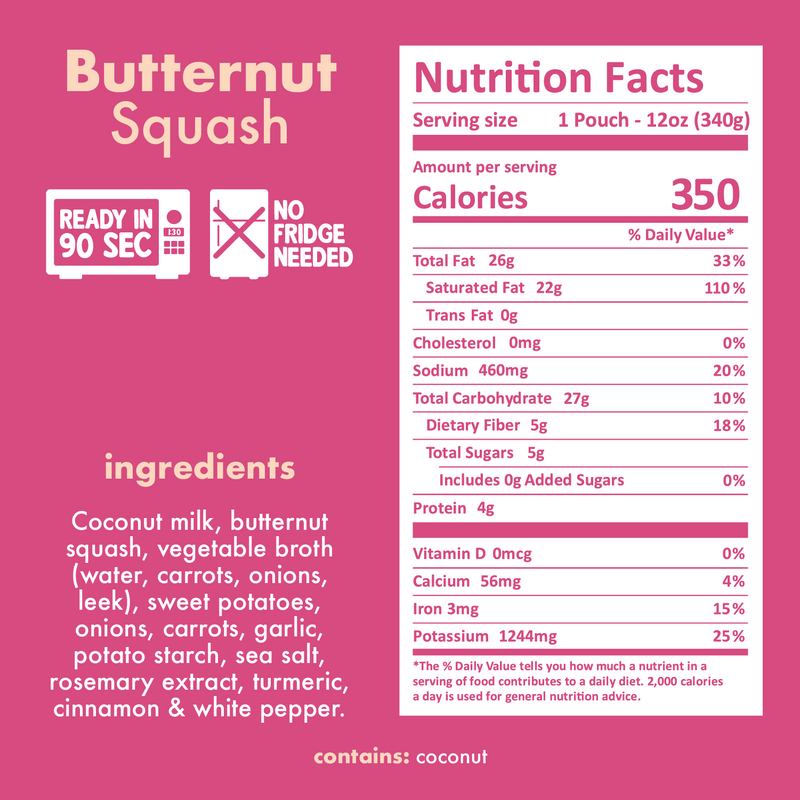 Butternut Squash Soup Nutritional Facts - Eat Proper Good