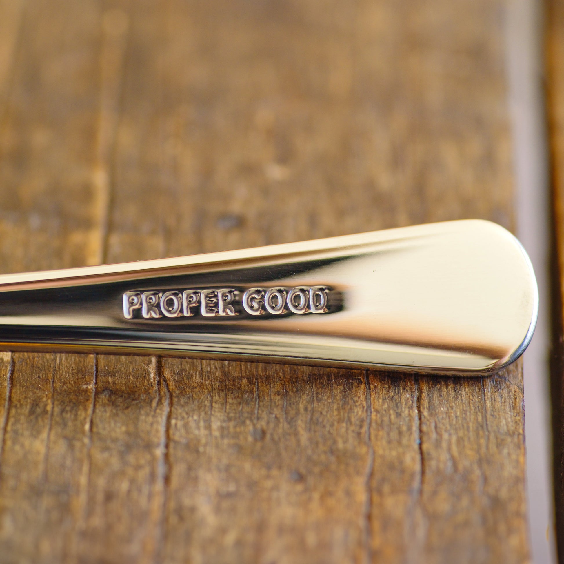 Black Halloween Spoon Handle Stamp - Eat Proper Good