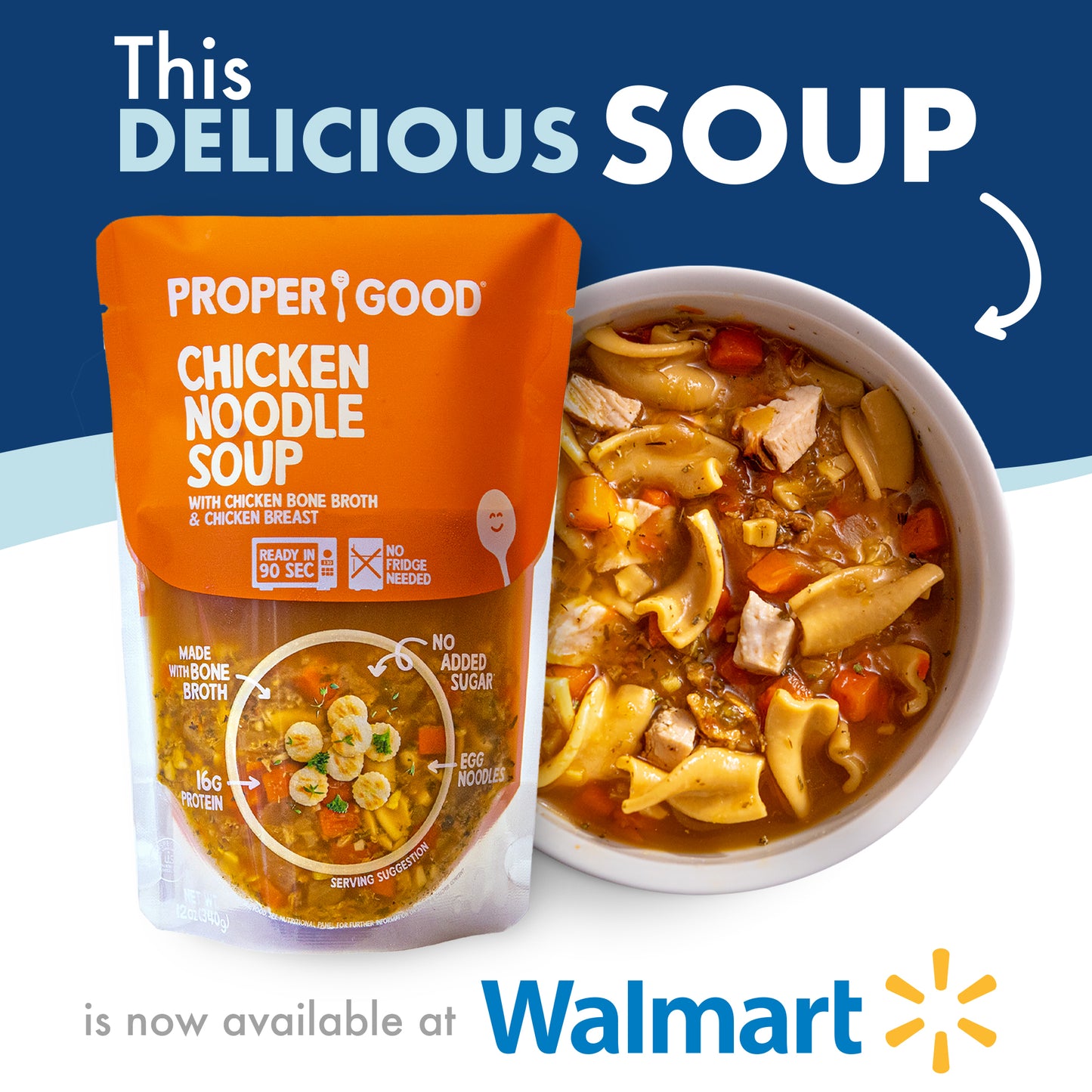 Chicken Noodle Soup available in Walmart - Eat Proper Good