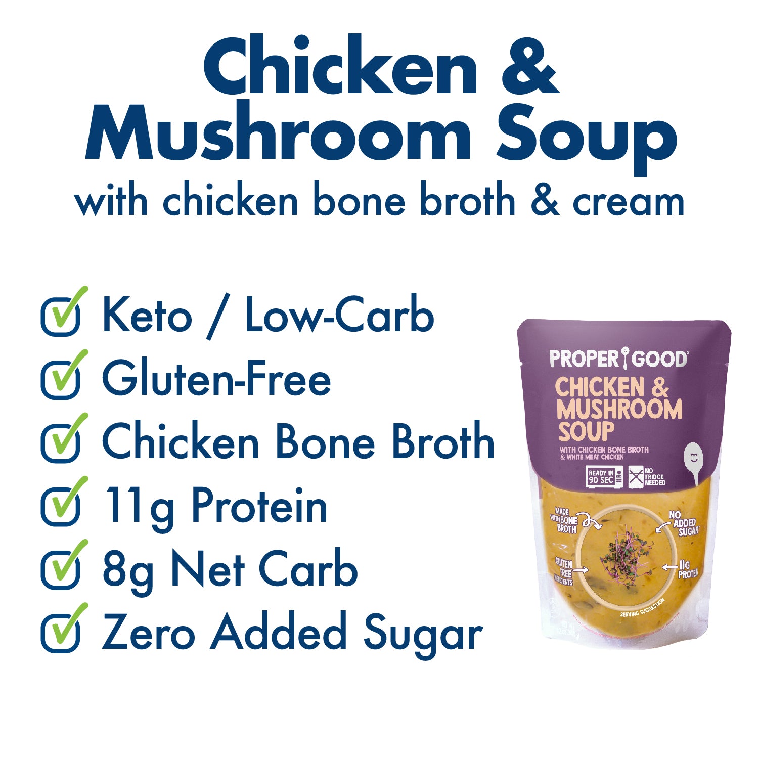 Chicken & Mushroom Soup Benefits - Eat Proper Good