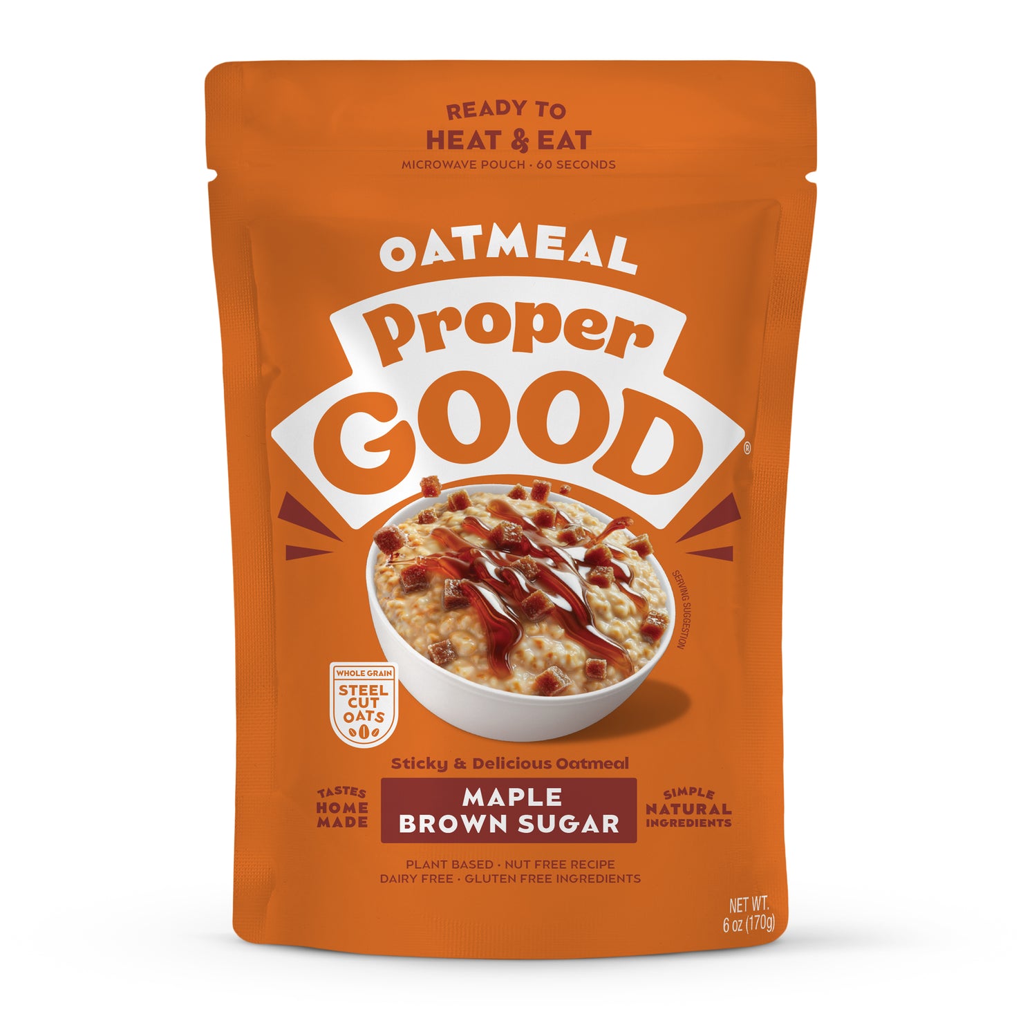 Maple Brown Sugar Oatmeal - Eat Proper Good
