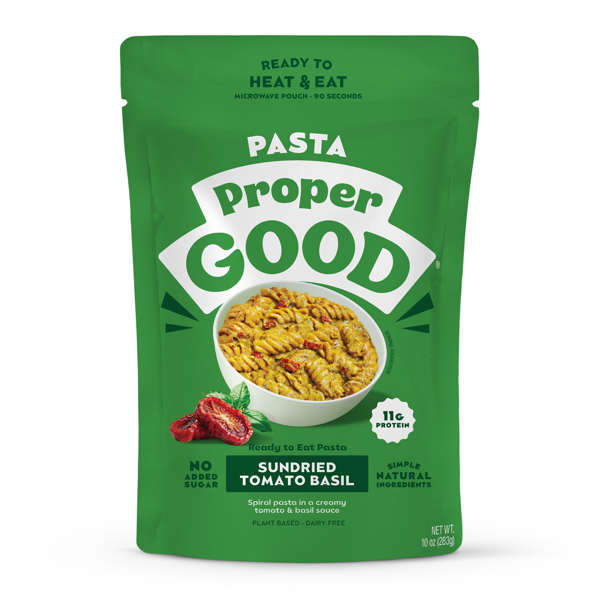 Sundried Tomato Basil Pasta Packaging - Eat Proper Good