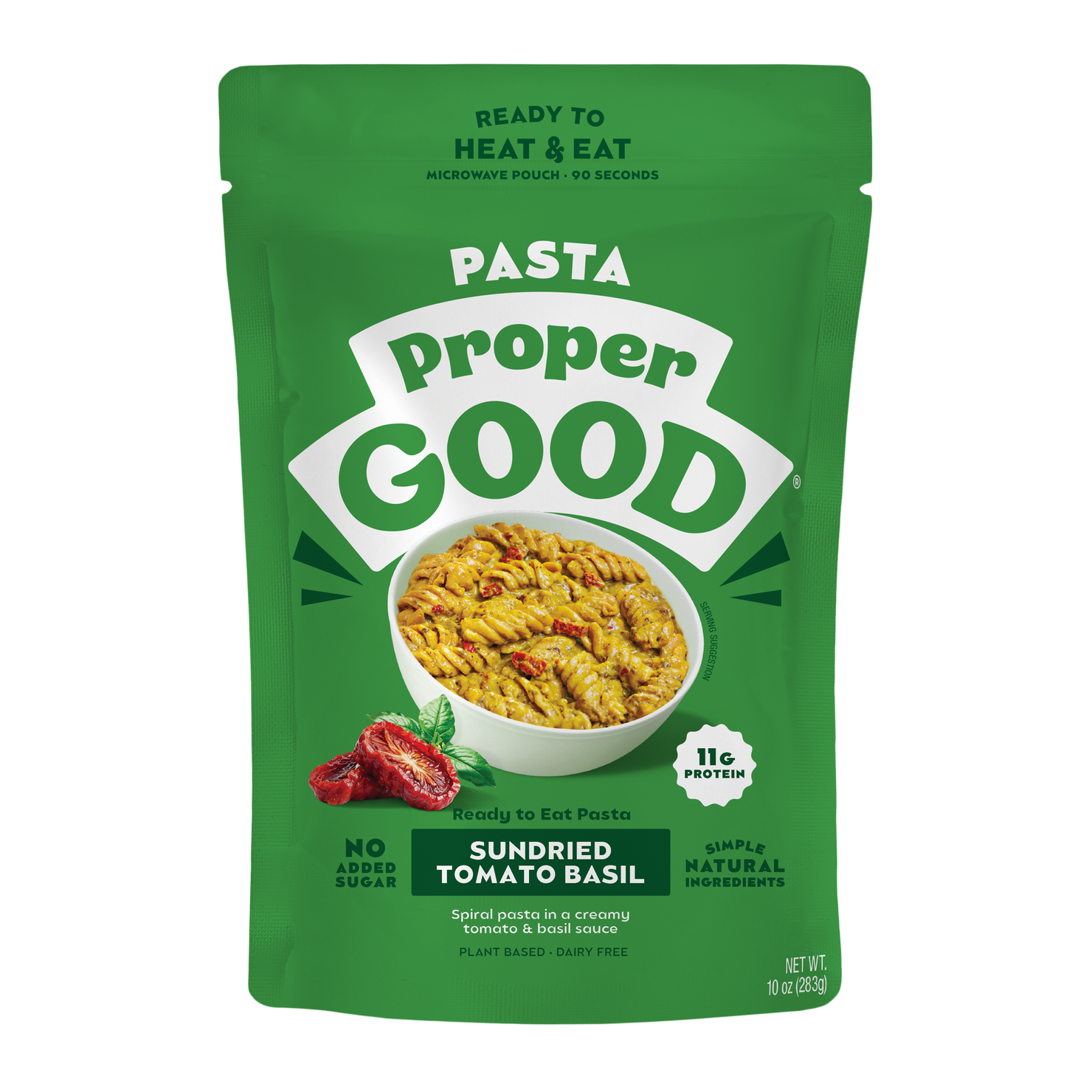 Sundried Tomato Basil Pasta Packaging - Eat Proper Good