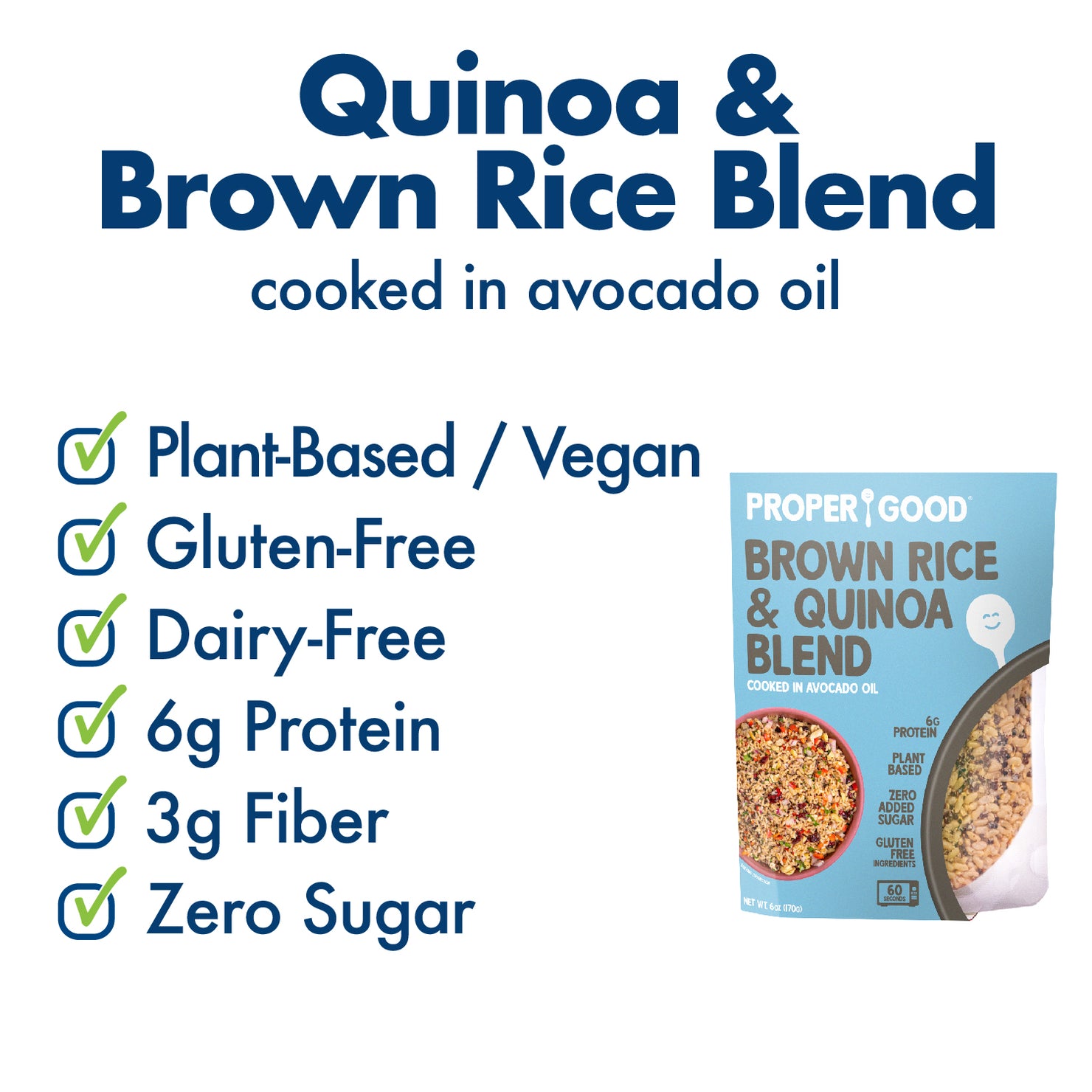 Quinoa & Brown Rice Blend Benefits - Eat Proper Good