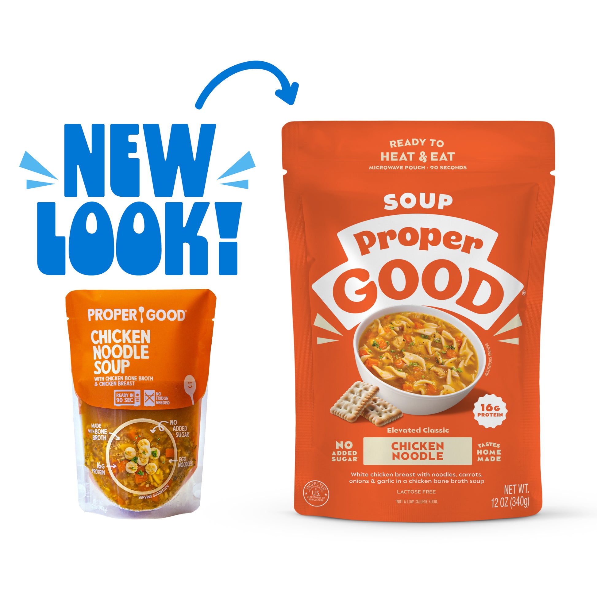 Chicken Noodle Soup New Packaging - Eat Proper Good