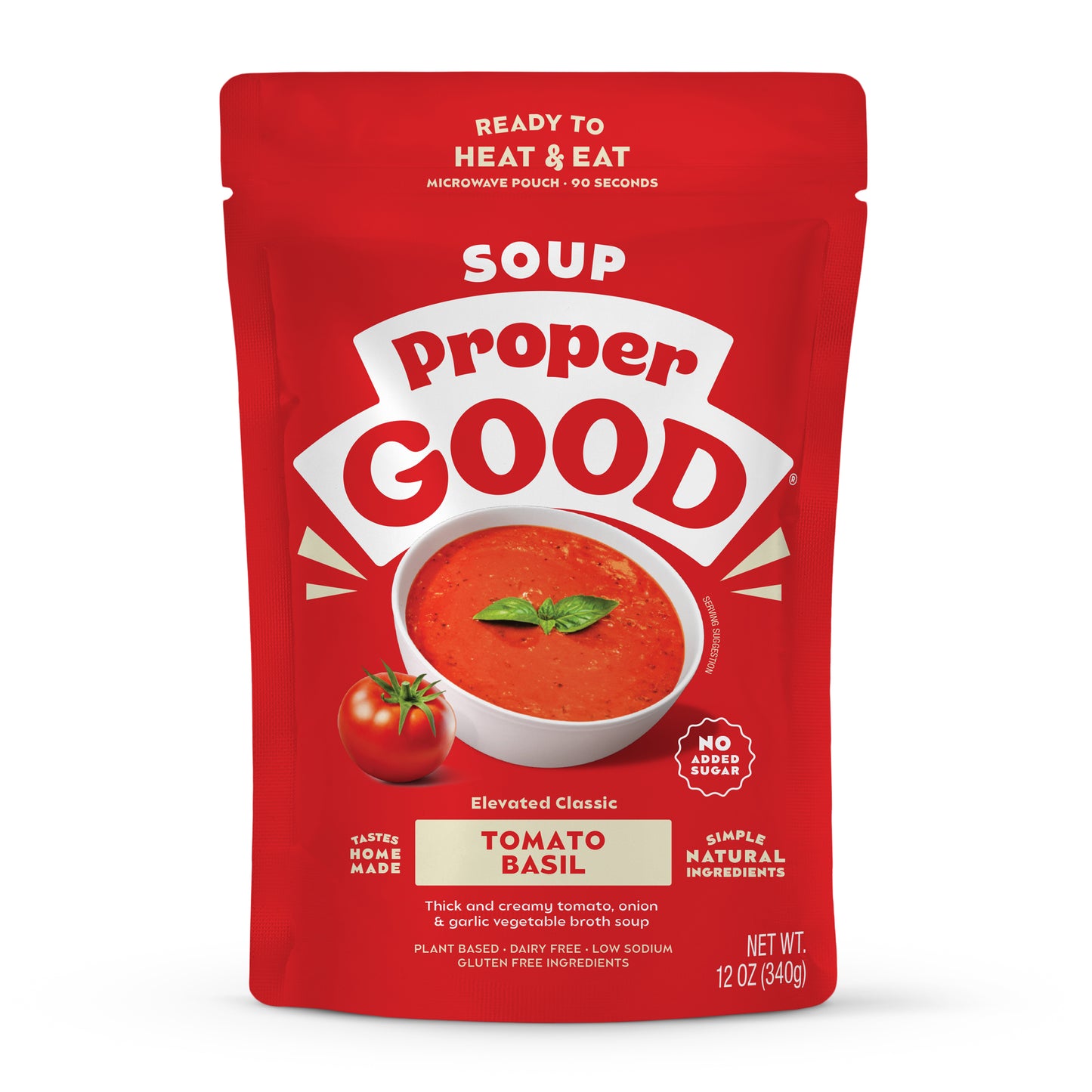 Tomato Basil Soup - Eat Proper Good