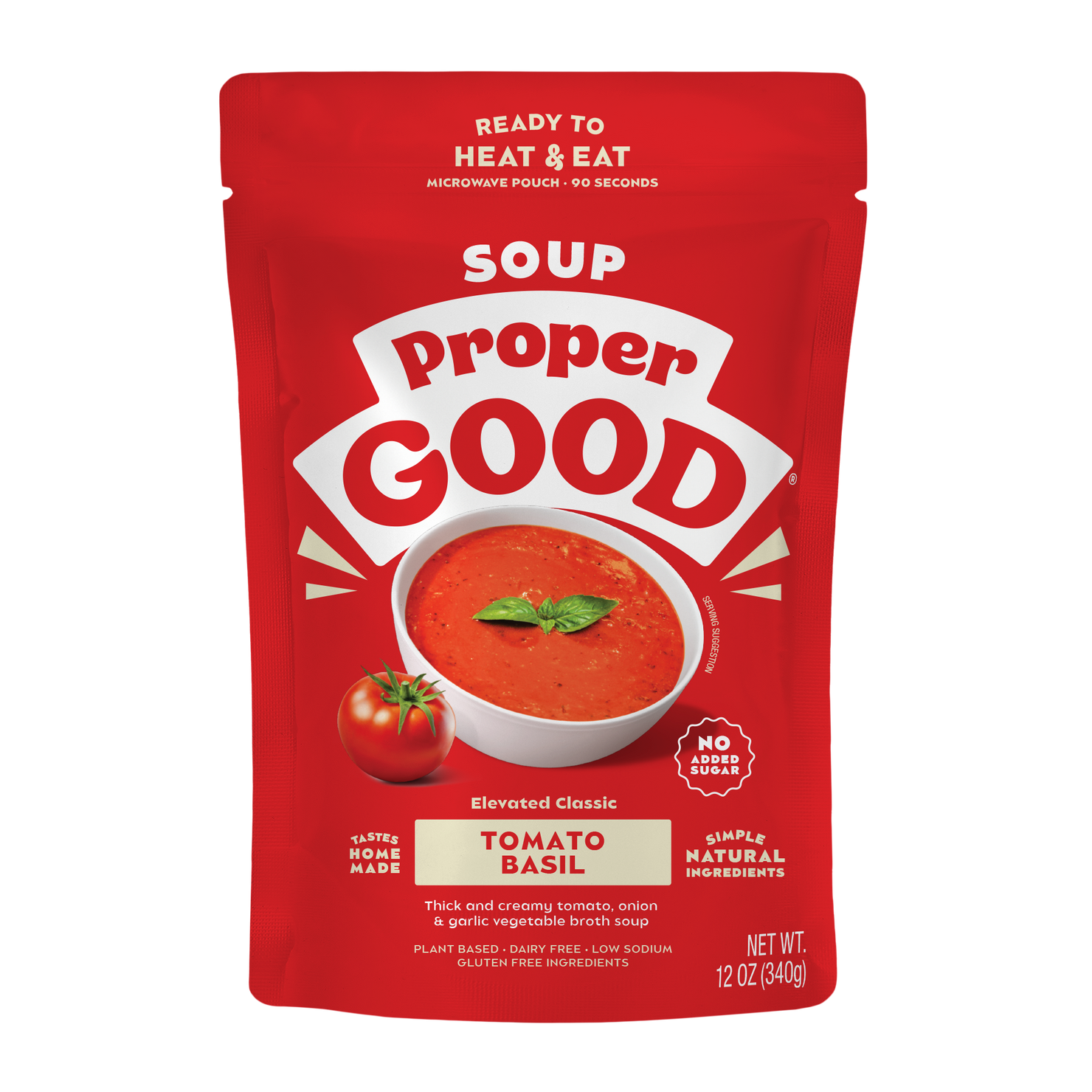 Tomato Basil Soup - Eat Proper Good