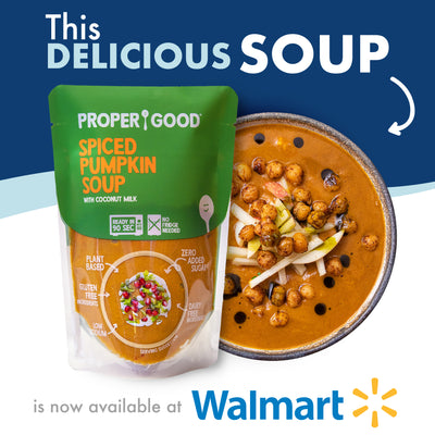 Spiced Pumpkin Soup now available in Walmart - Eat Proper Good