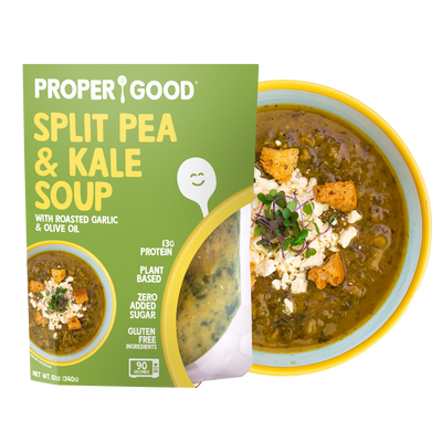 Split Pea & Kale Soup - Proper Good