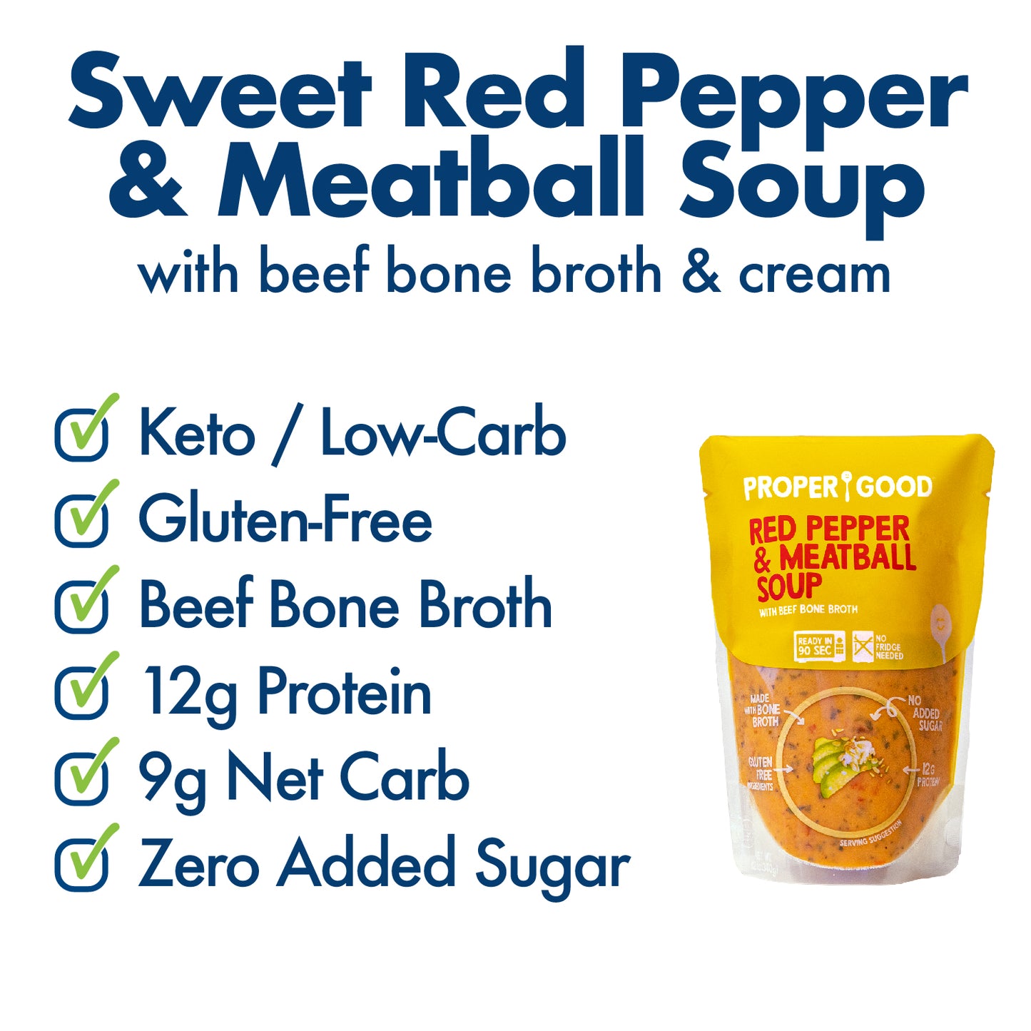 Sweet Red Pepper & Meatball Soup Benefits - Eat Proper Good